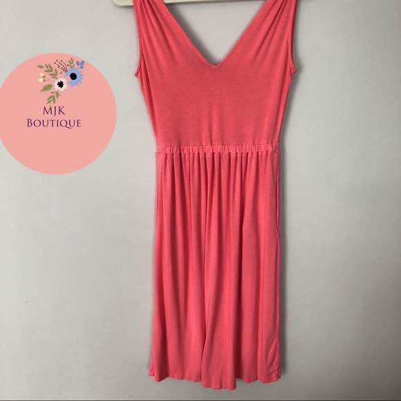 Banana Republic Orange Dress, Size: Small - Picture 7 of 8